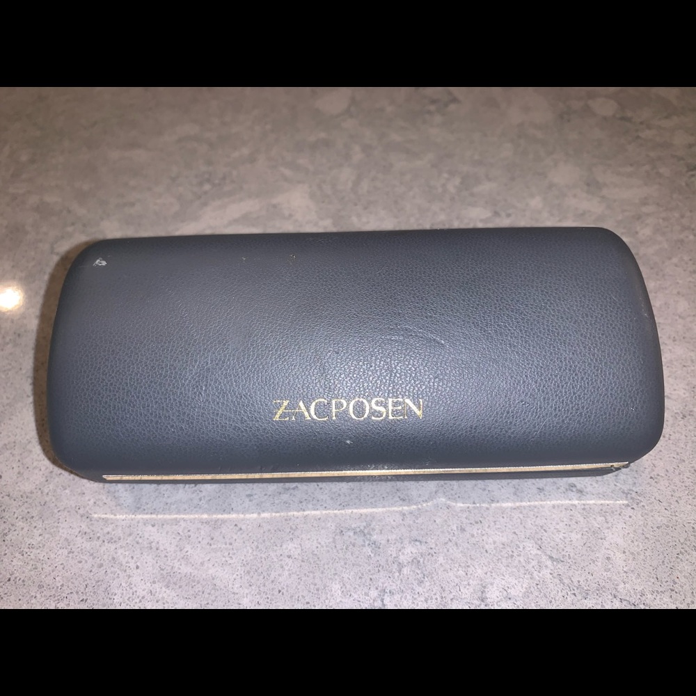 Zac Posen black and gold cat eye sunglasses - Picture 6 of 6